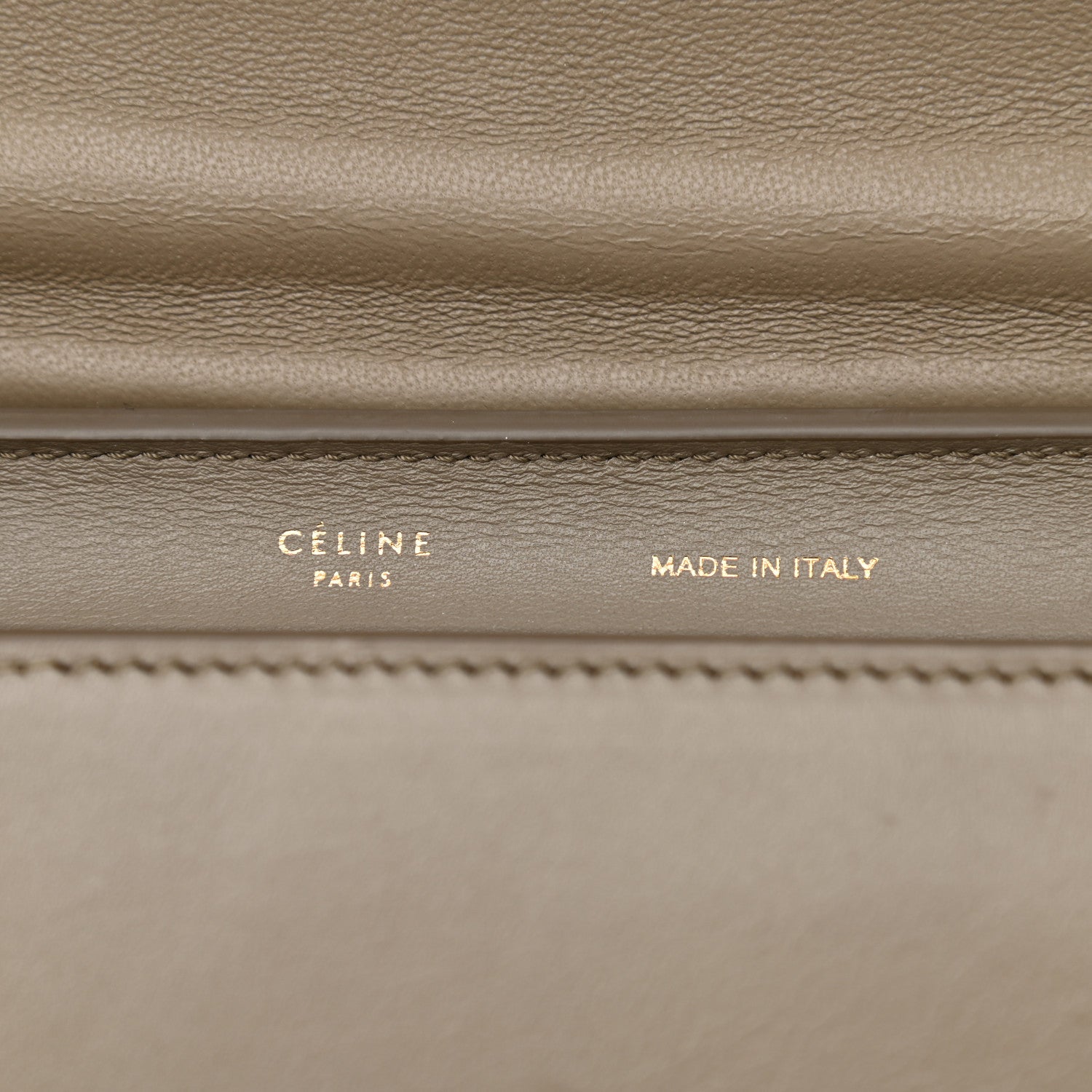 Celine Smooth Calfskin Suede Medium Tri-Color Trapeze Orange 6 of 7
