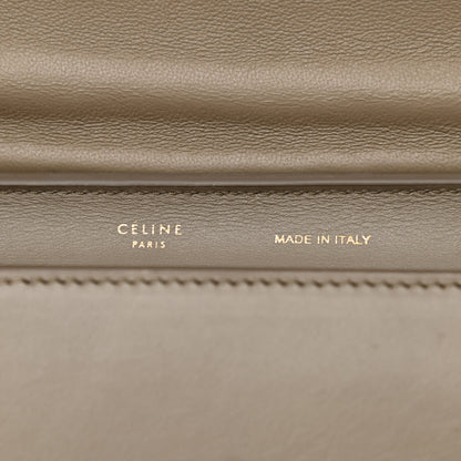 Celine Smooth Calfskin Suede Medium Tri-Color Trapeze Orange 6 of 7