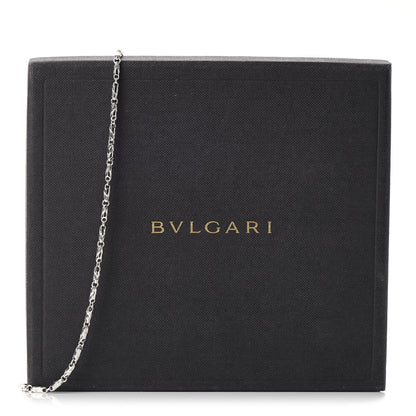 Bulgari 18K White Gold Passo Doppio Necklace 5 of 5