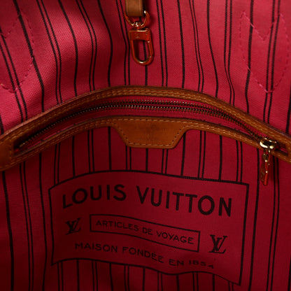 Louis Vuitton Monogram Bay Neverfull MM Rose Ballerine Poppy 6 of 11