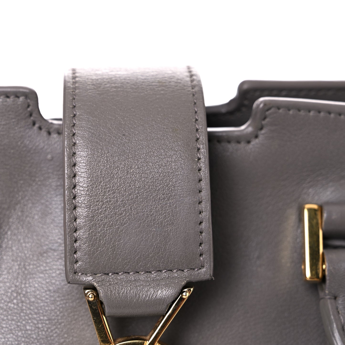 Smooth Calfskin Small Cabas Monogram Fog