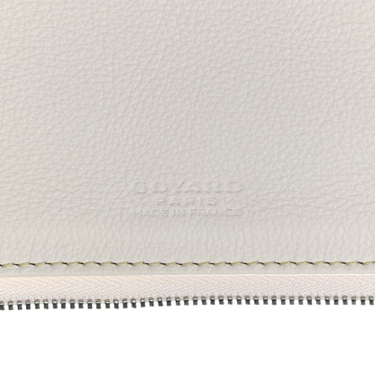 Goyard Goyardine Sainte Marie Soft Clutch White 6 of 8