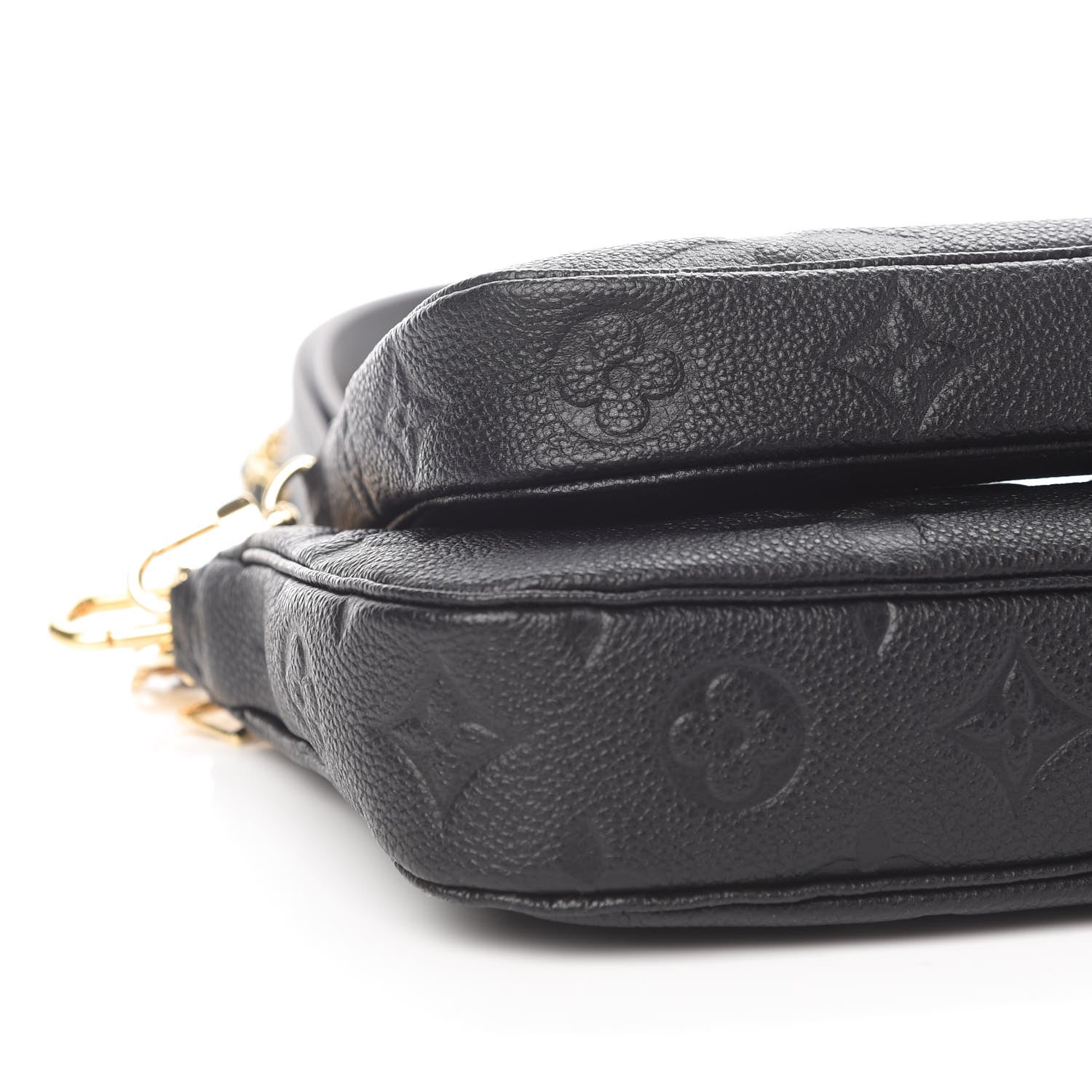 Louis Vuitton Empreinte Monogram Giant Multi Pochette Accessories Black 8 of 9