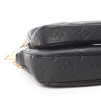 Louis Vuitton Empreinte Monogram Giant Multi Pochette Accessories Black 8 of 9