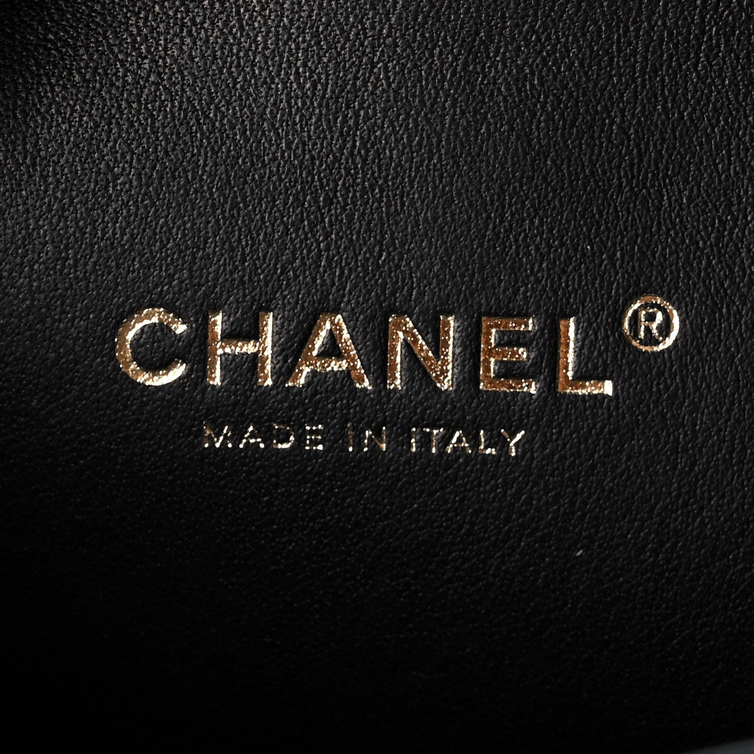 Chanel Caviar Quilted Small CC Filigree Vanity Case Black 5 of 9