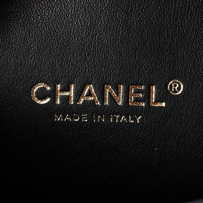 Chanel Caviar Quilted Small CC Filigree Vanity Case Black 5 of 9