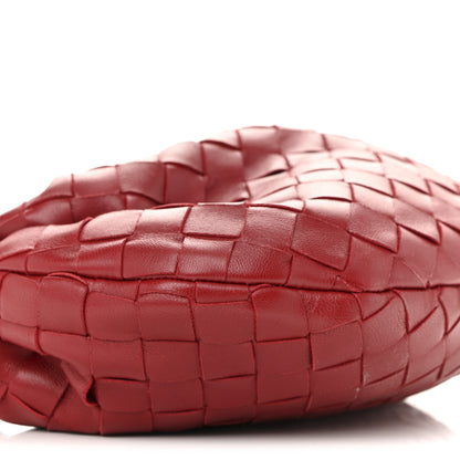 Bottega Veneta Nappa Intrecciato Mini Jodie Dark Red 9 of 11