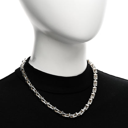 Tiffany Sterling Silver Tiffany T Chain Necklace 2 of 4