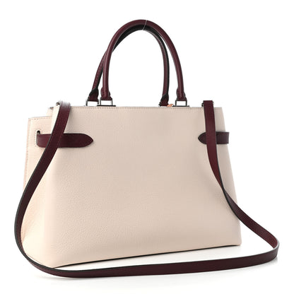 Louis Vuitton Calfskin Lockme Day Rose Silk Quartz Calla 3 of 10