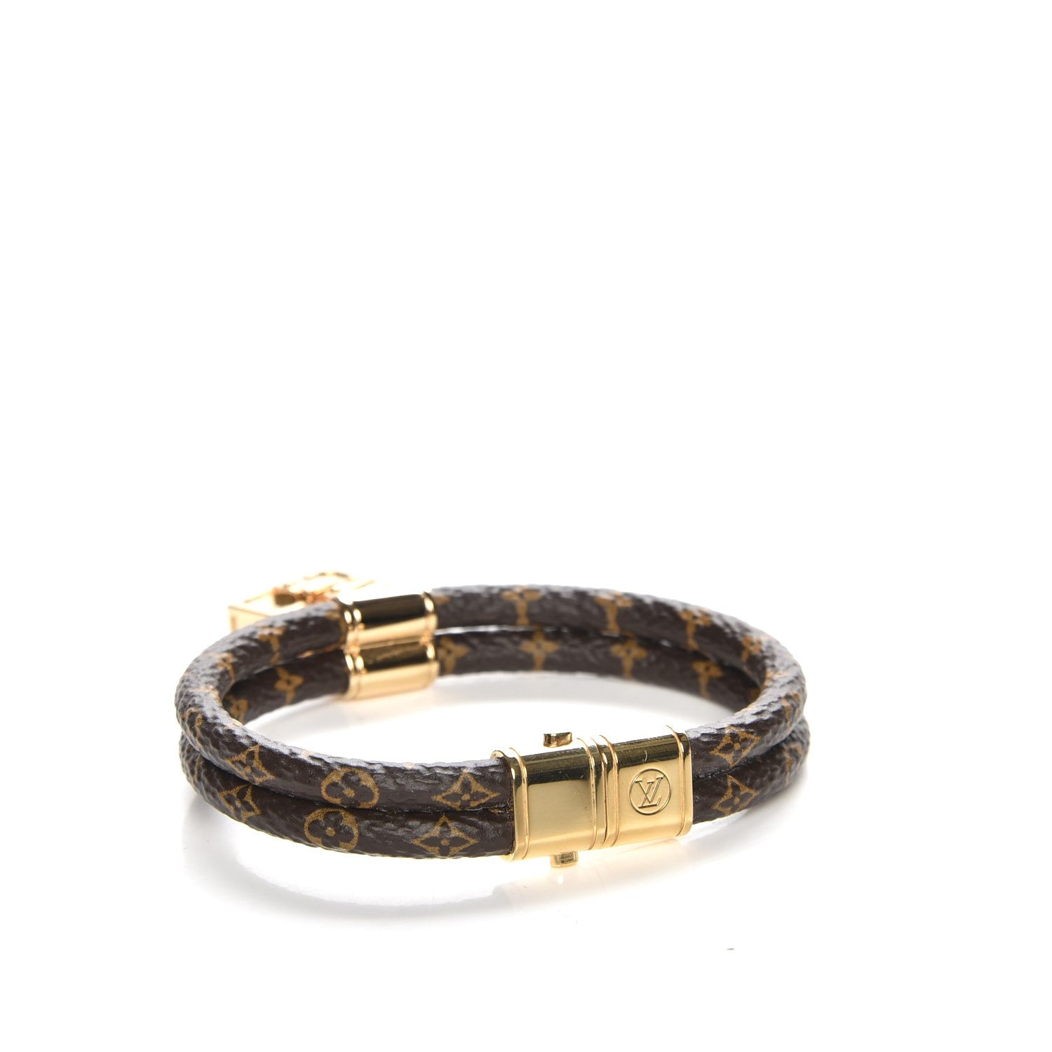Louis Vuitton Monogram Petit Malle Bracelet 17 3 of 4