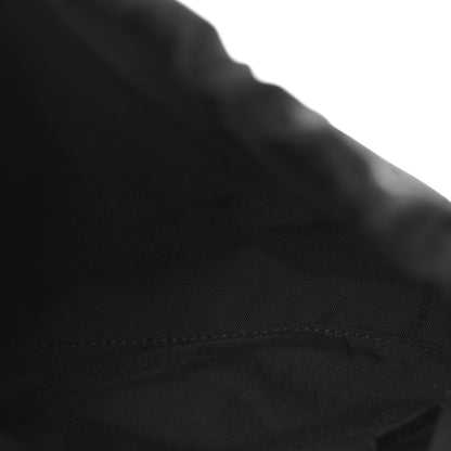 Fendi Recycled Nylon Vitello Grace Light Pequin Small Saint Fendi Roma Drawstring Pouch Black Sunflower 5 of 11