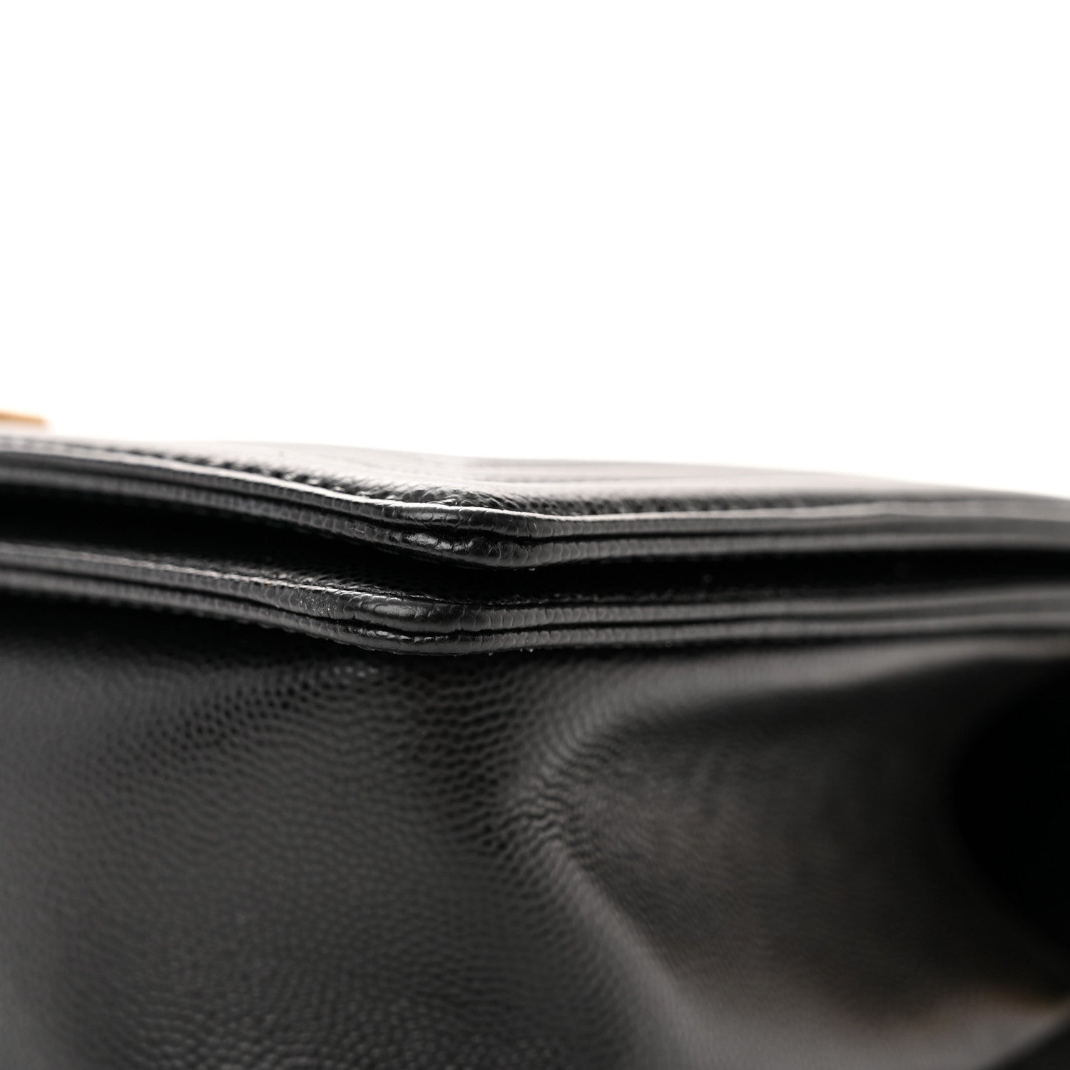 Chanel Caviar Quilted Medium Boy Flap Black 11 of 12