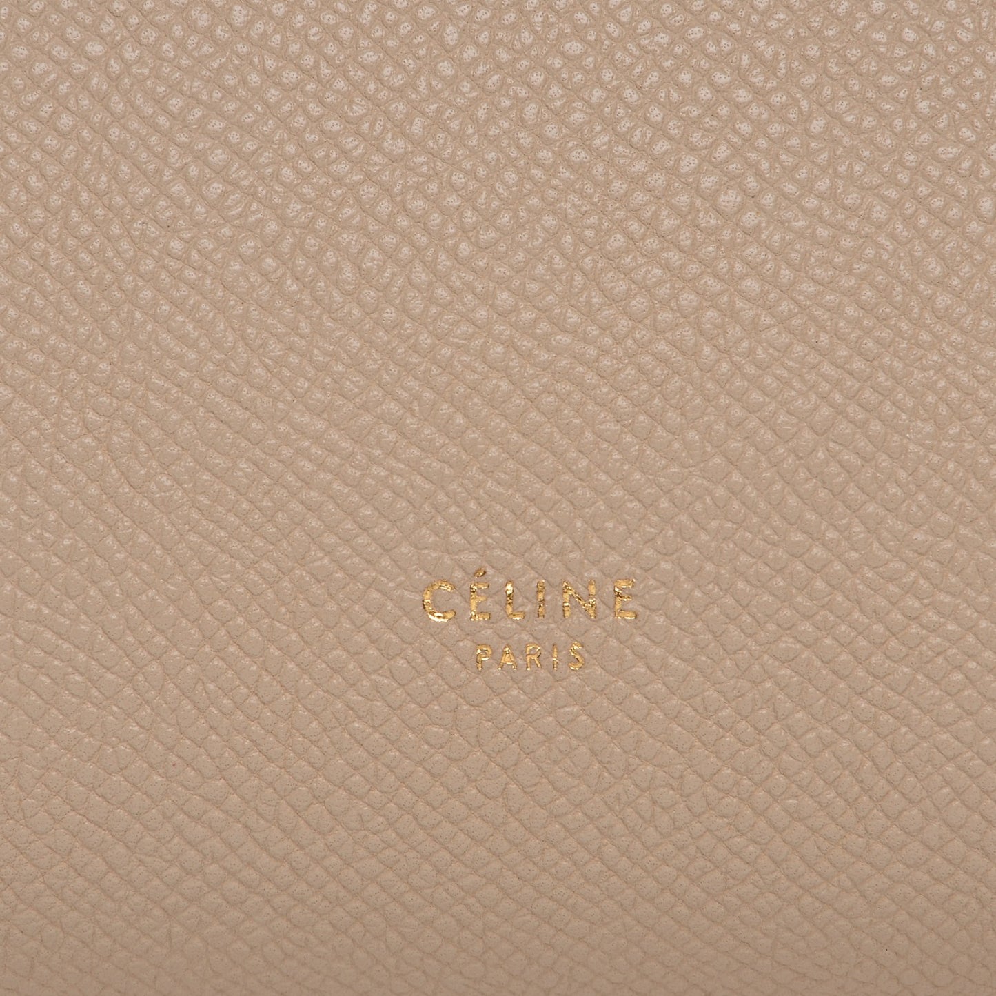 Grained Calfskin Mini Belt Bag Light Taupe
