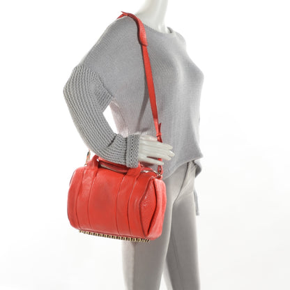 Alexander Wang Pebbled Lambskin Rockie Tang Pale Gold Hardware 2 of 8