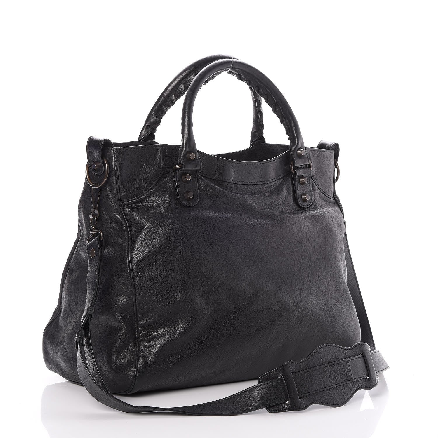 Balenciaga Agneau Classic Hardware Velo Black 3 of 7