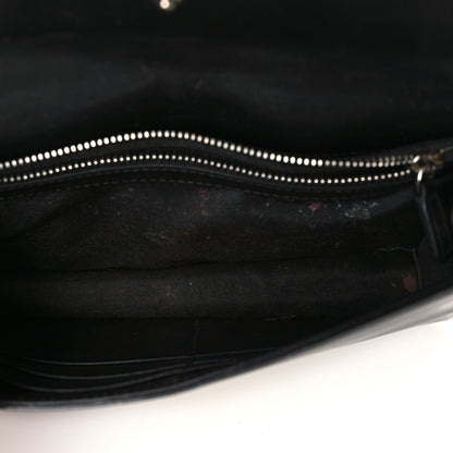 MCM Visetos Chain Wallet Crossbody Black 5 of 14