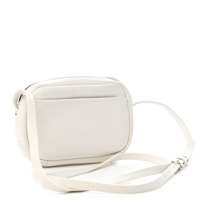 Balenciaga Calfskin Logo XS Everyday Camera Bag White 2 of 8