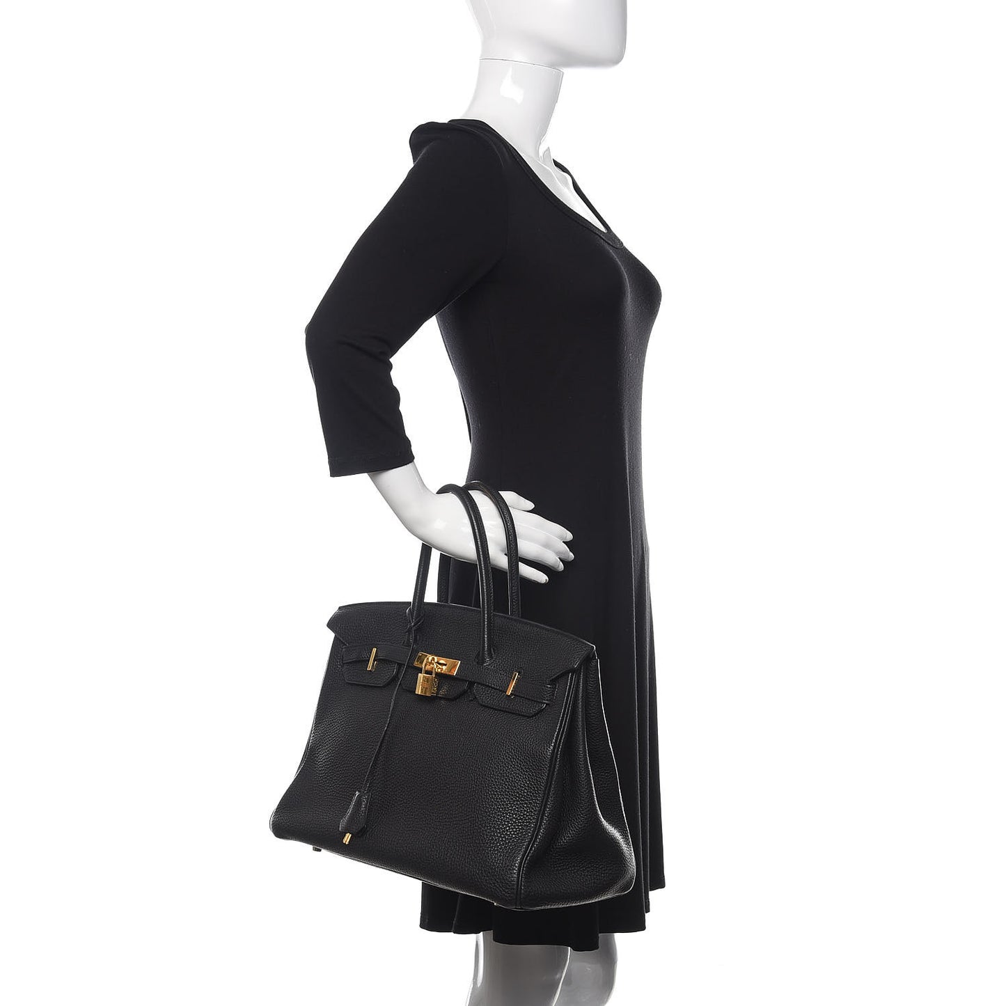Togo Birkin 35 Black