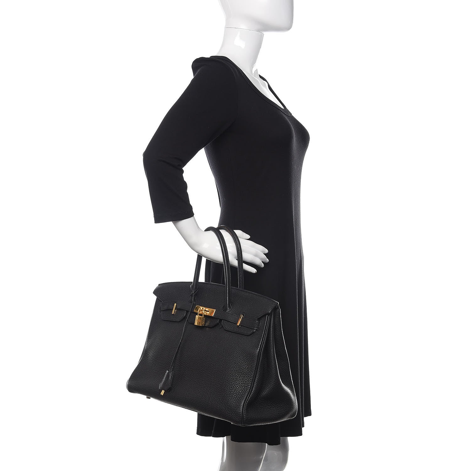 Hermes Togo Birkin 35 Black 2 of 17