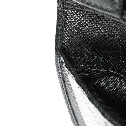 Prada Saffiano Bi-Fold Wallet Black 7 of 8