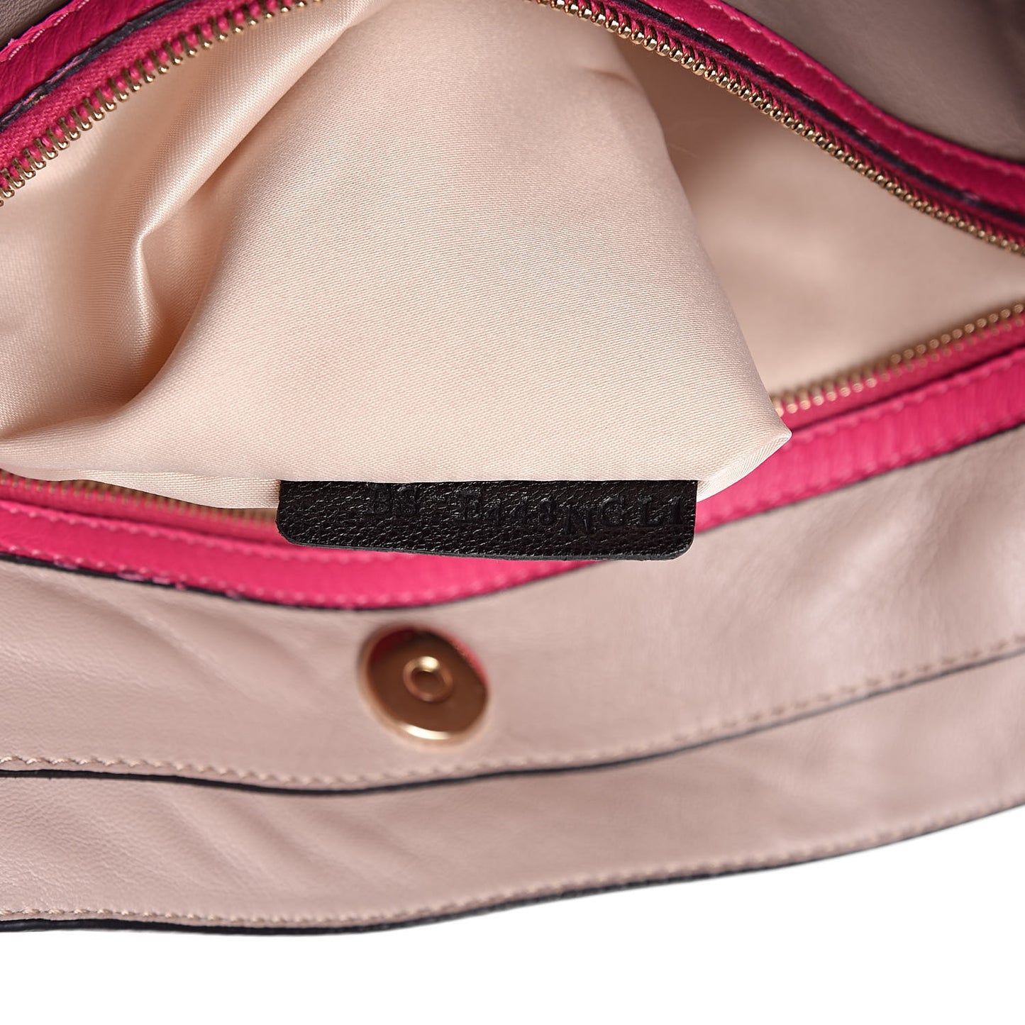 Nappa Medium Rockstud Soft Tote Pop Fuxia