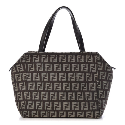 Fendi Zucchino Mini Tote Brown 1 of 10