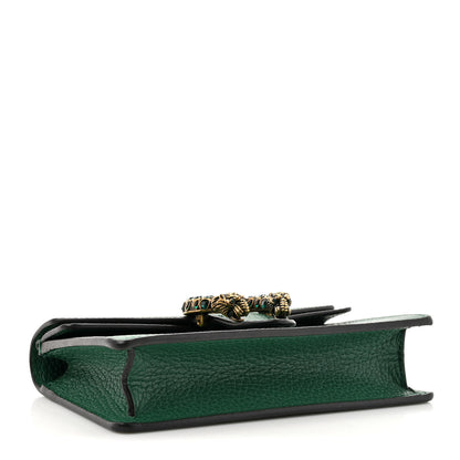 Gucci Dollar Calfskin Crystal Super Mini Dionysus Shoulder Bag Emerald 4 of 11
