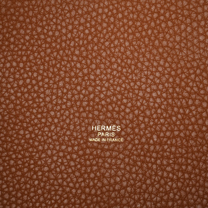 Hermes Taurillon Clemence Picotin Lock 22 MM Gold 5 of 10