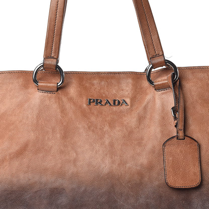 Prada Glace Calfskin Tote Opale Sfumato 18 of 20