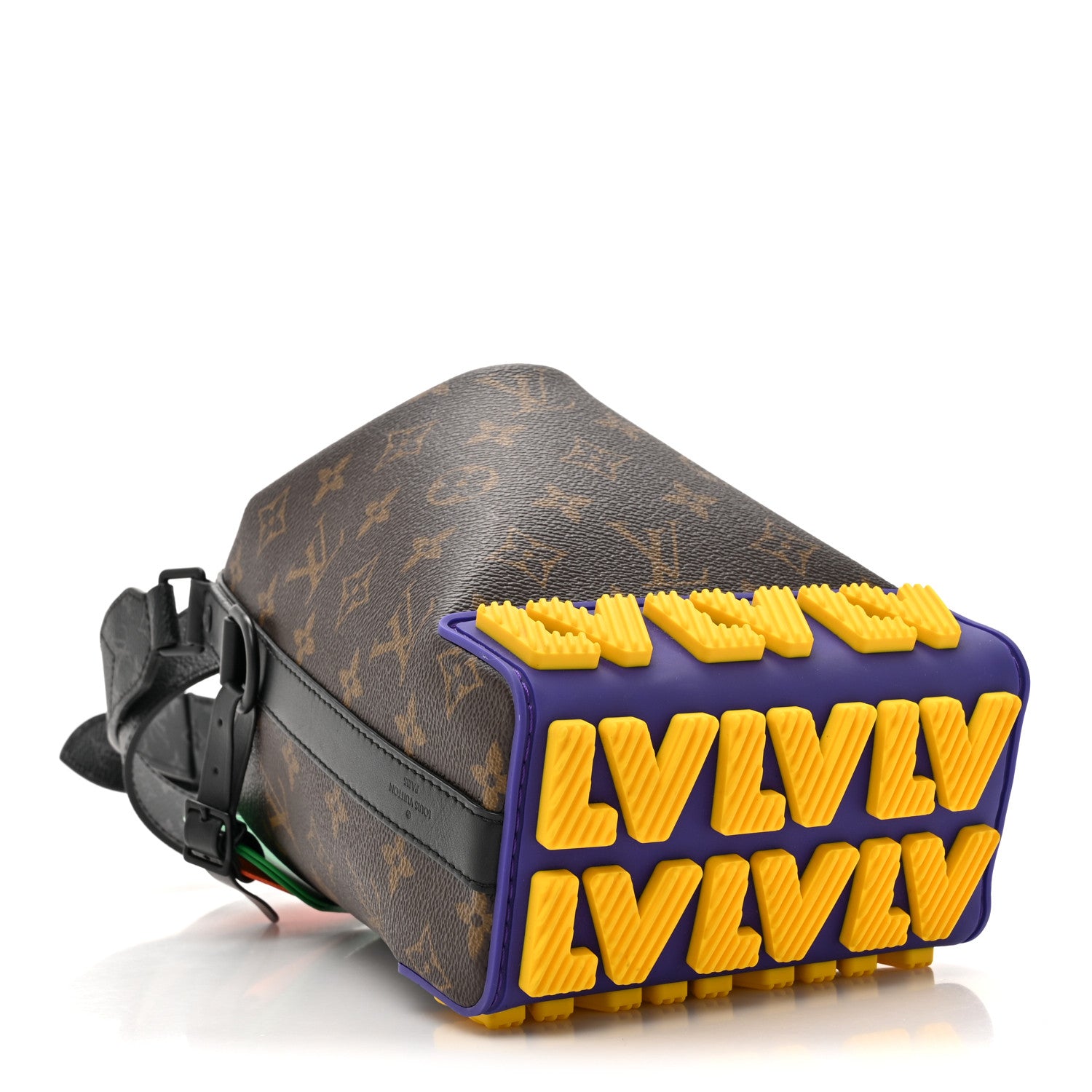 Louis Vuitton Monogram LV Rubber Cruiser Messenger Multicolor 4 of 9