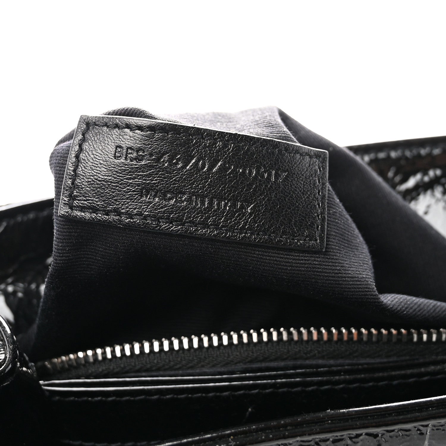 Saint Laurent Patent Y Quilted Monogram Toy Loulou Crossbody Bag Black 8 of 11