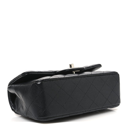 Chanel Caviar Quilted Mini Rectangular Flap Black 4 of 13