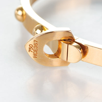 Louis Vuitton 18k Yellow Gold Diamond Clous Bracelet 15 3 of 11