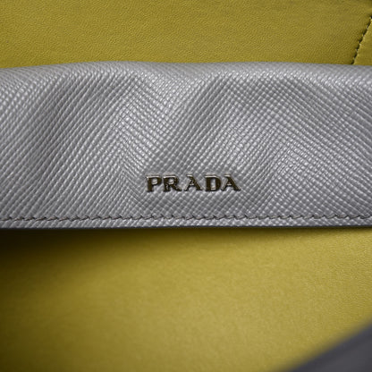 Prada Saffiano Cuir Medium Double Bag Marmo 6 of 12