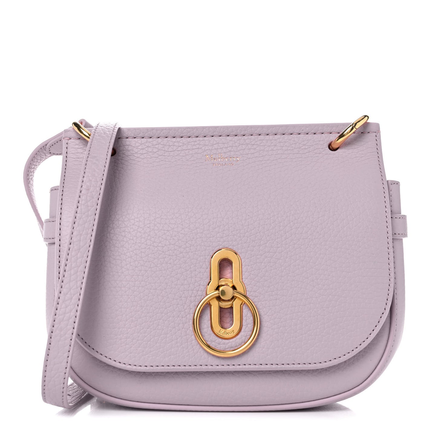 Small Classic Grain Small Amberley Satchel Lilac