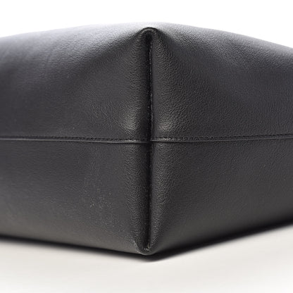 Saint Laurent Calfskin Large Shopping Tote Black 10 of 11