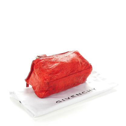 Givenchy Tumbled Sheepskin Mini Pandora Red 4 of 7