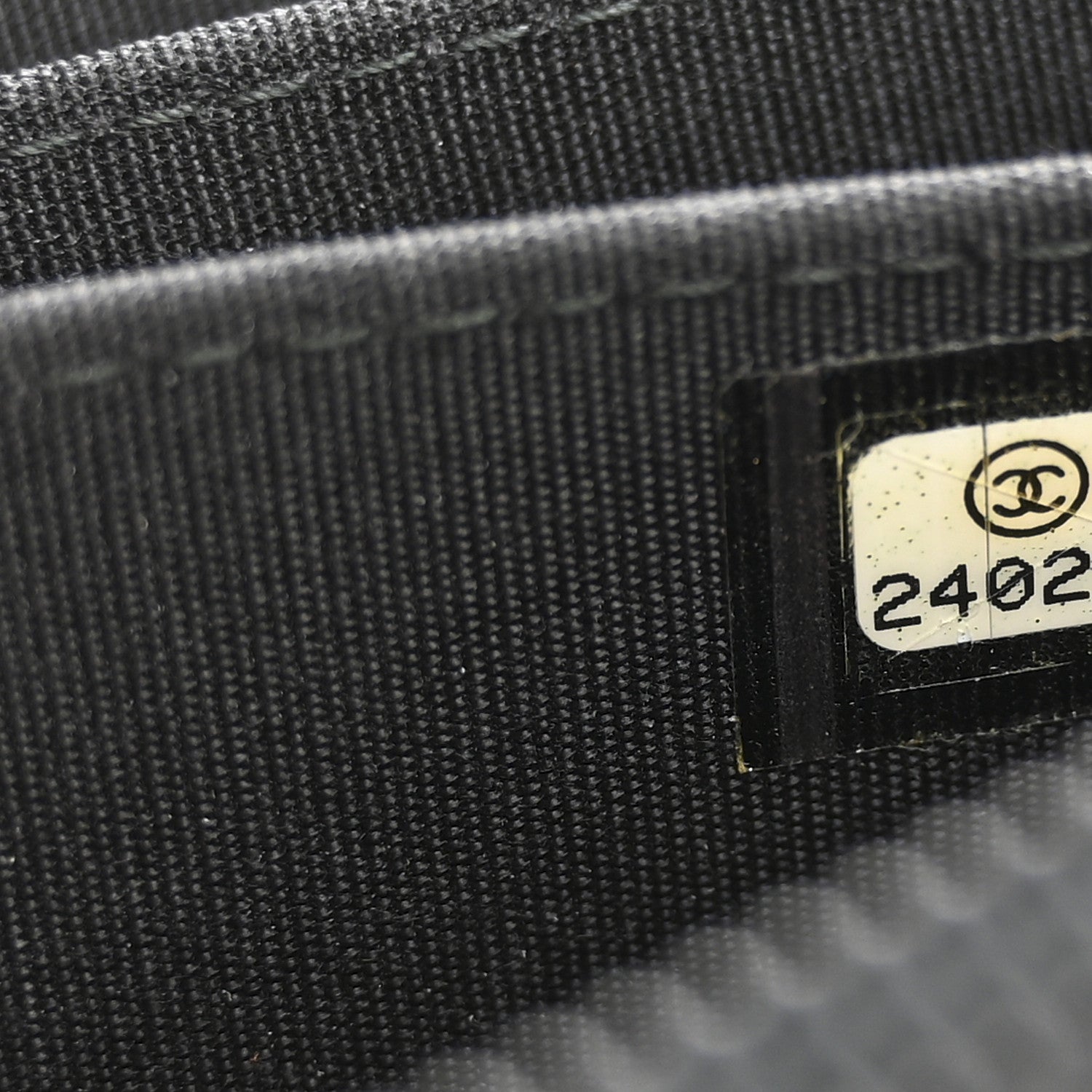 Chanel Caviar Quilted Boy Zip Around Coin Purse Wallet So Black 7 of 10