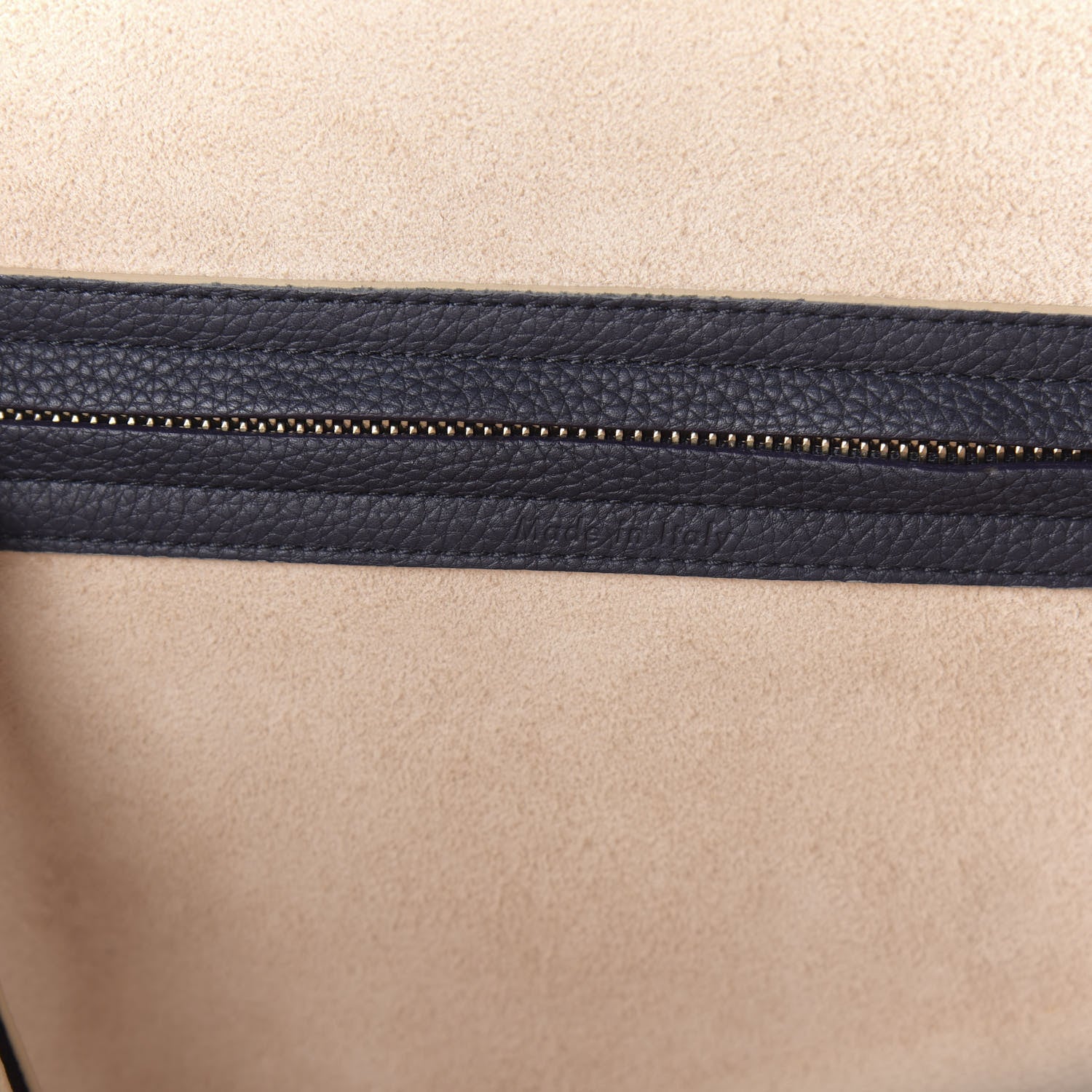 Celine Baby Grained Calfskin Medium Phantom Luggage Navy 8 of 9