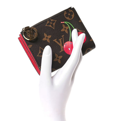 Louis Vuitton LV X TM Monogram Cerises Lisa Wallet 2 of 7