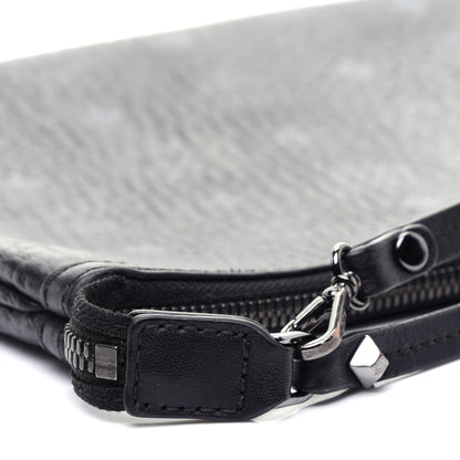 MCM Visetos Stark Wristlet Pouch Black 10 of 12