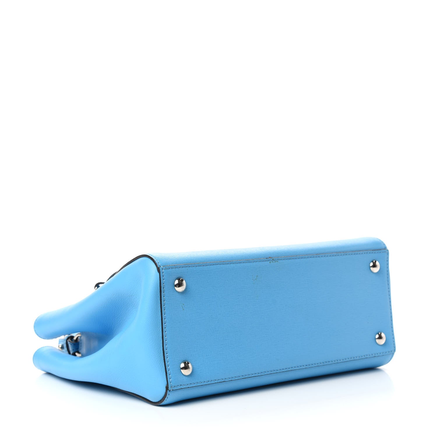 Fendi Vitello Elite Petite 2Jours Tote Maldives 4 of 9