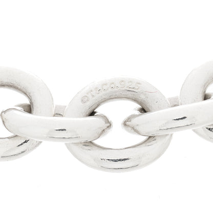 Tiffany Sterling Silver Round Chain Link Bracelet 2 of 3