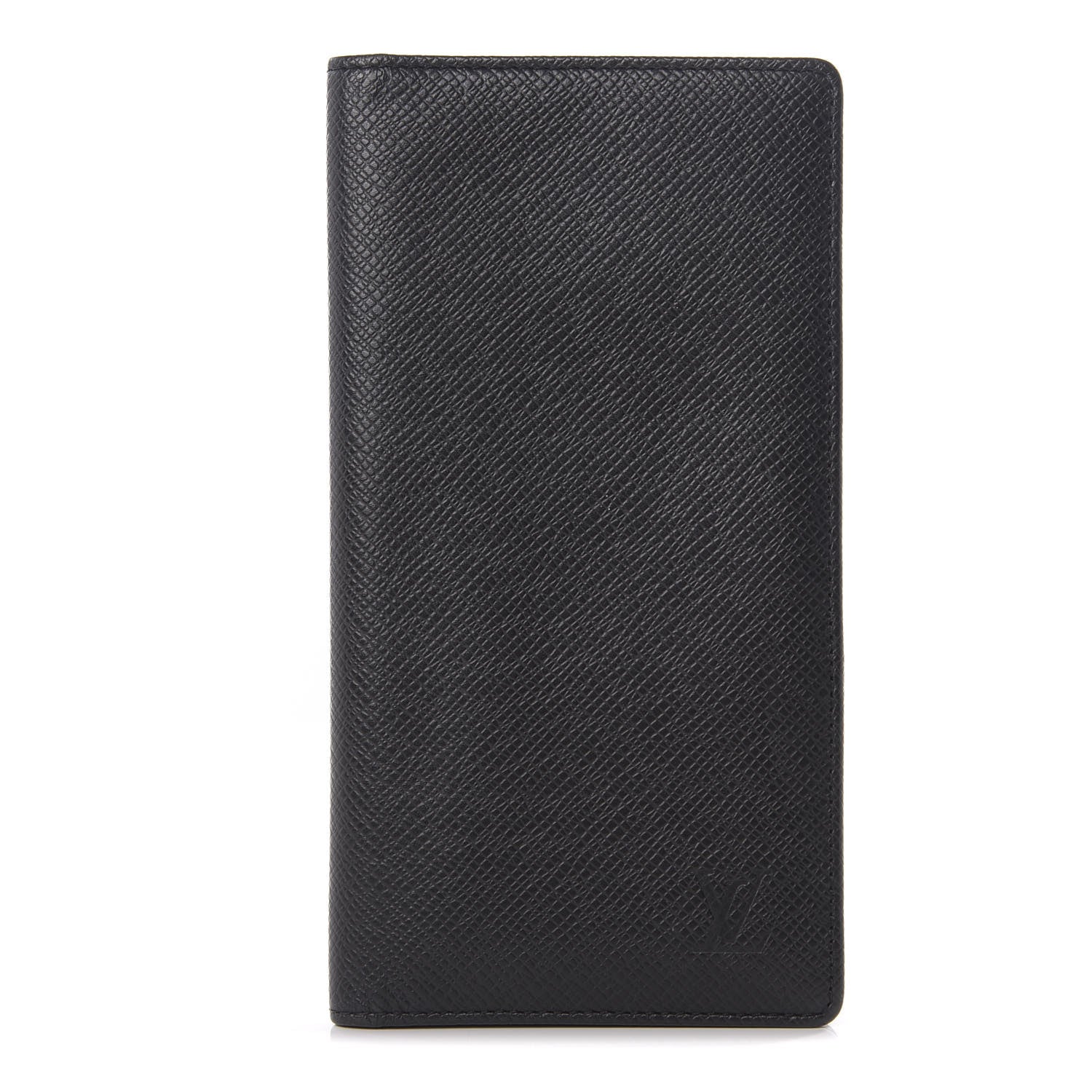 Louis Vuitton Taiga Porte Valeurs Organizer Wallet Black 1 of 8