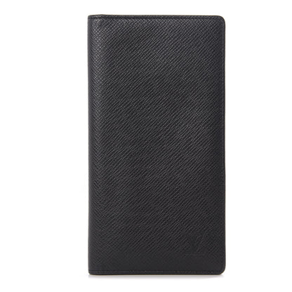Louis Vuitton Taiga Porte Valeurs Organizer Wallet Black 1 of 8