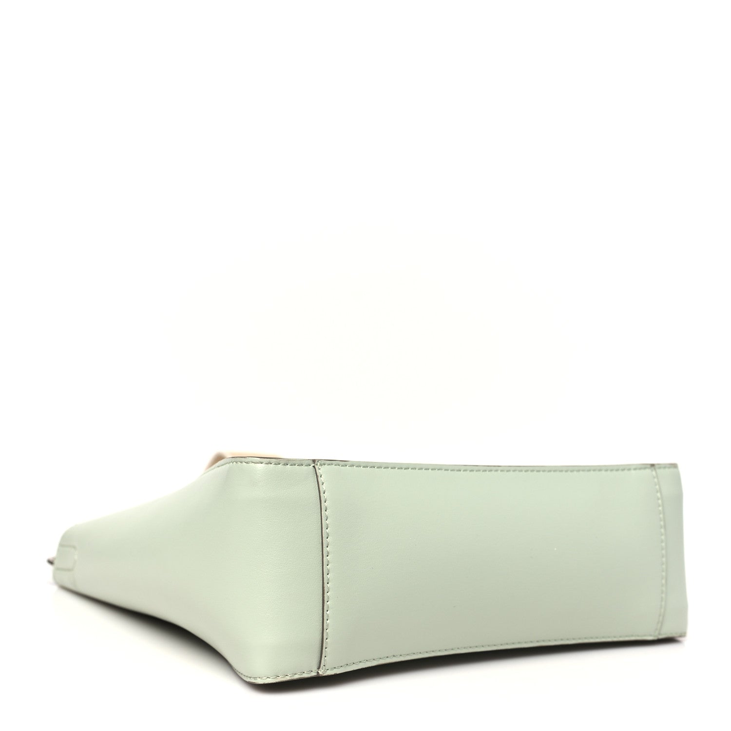 Stella McCartney Eco Alter Nappa Perforated Logo Mini Crossbody Sage Green 4 of 11