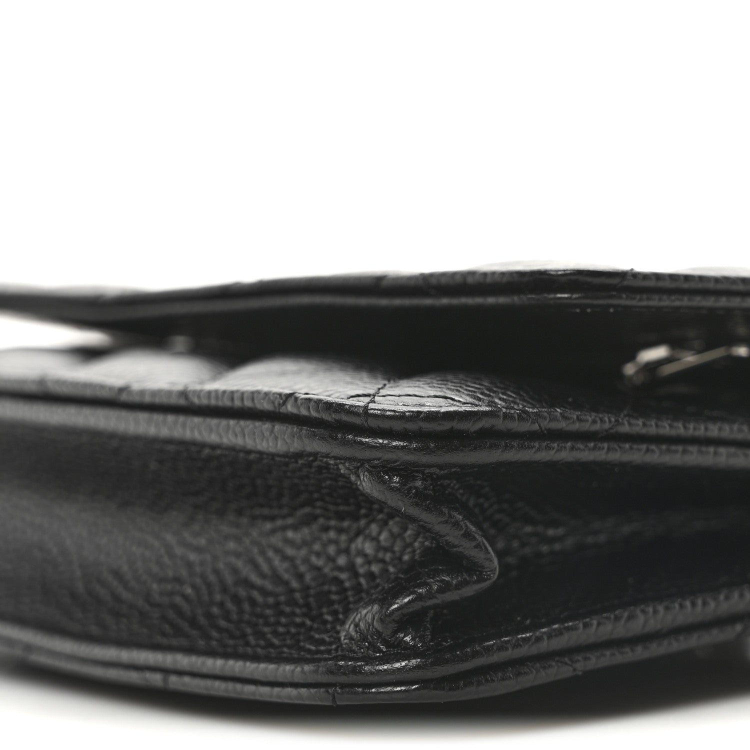 Chanel Caviar Quilted Wallet On Chain WOC Black 10 of 11