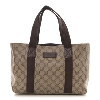 Gucci GG Plus Monogram Small Tote Dark Brown 1 of 8