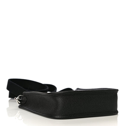 Hermes Taurillon Clemence Evelyne TPM Black 6 of 19