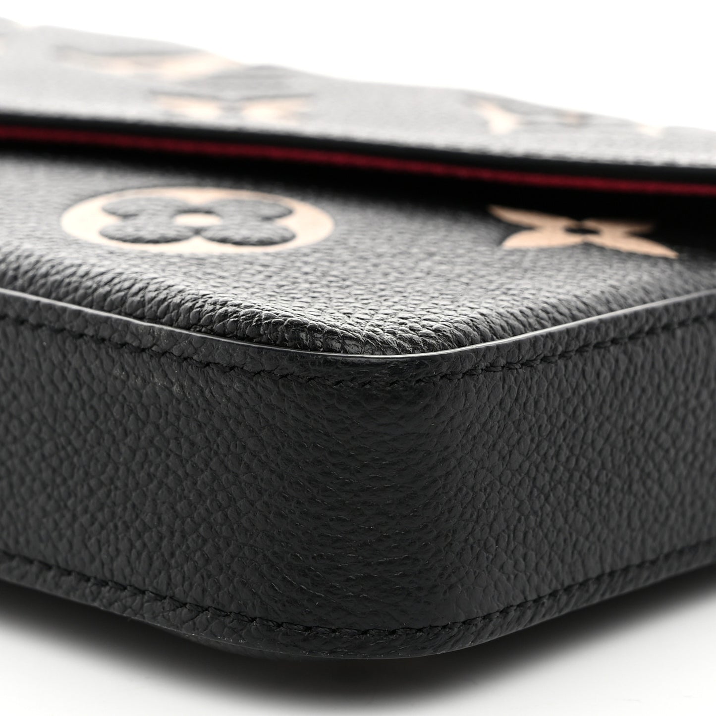 Empreinte Monogram Giant Felicie Pochette Black Beige